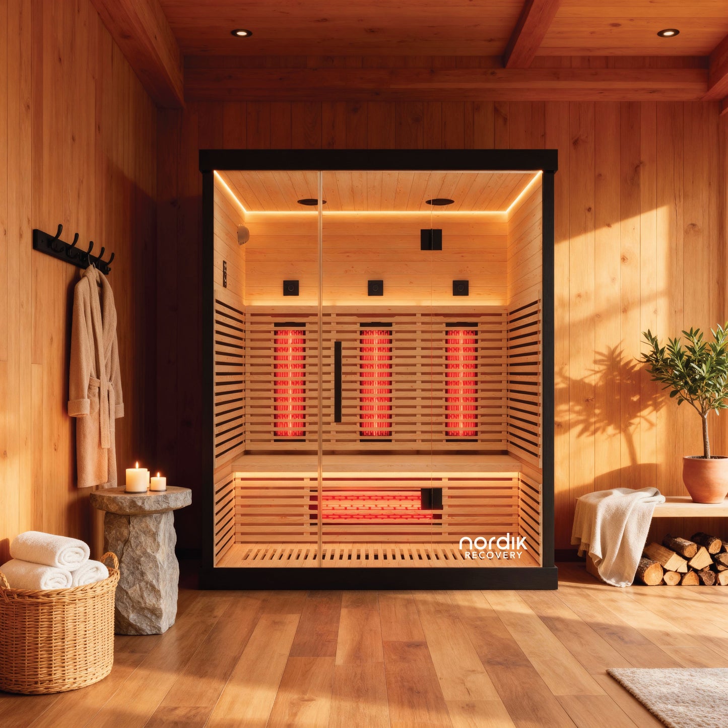 Nordik Recovery 3-Person Infrared Sauna