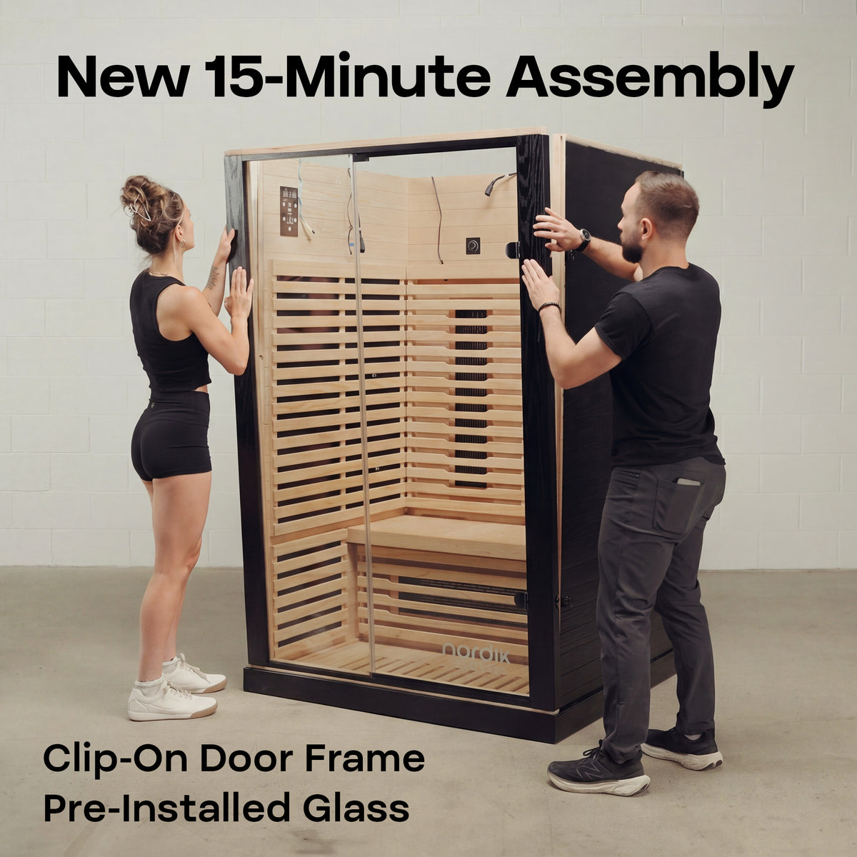 Nordik Recovery 2-Person Infrared Sauna 2.0