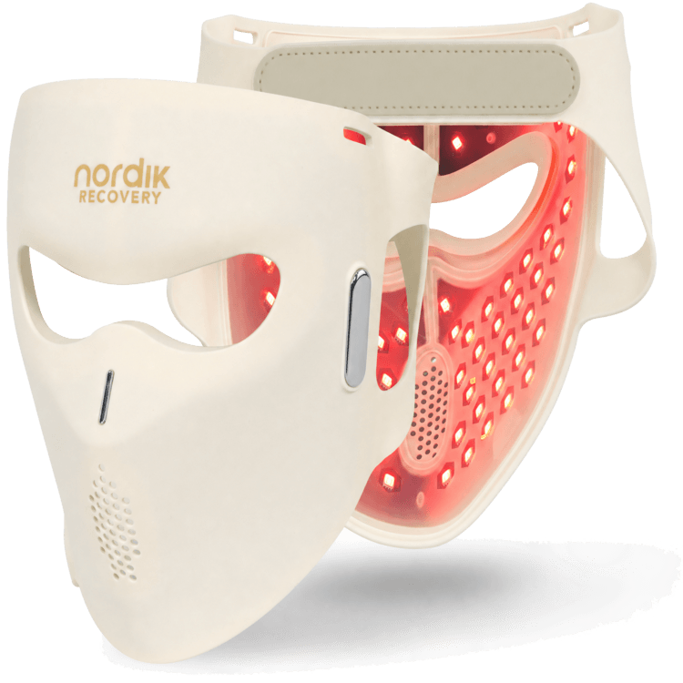 Nordik Recovery LED Red Light Face Mask | Premium Medical Grade
