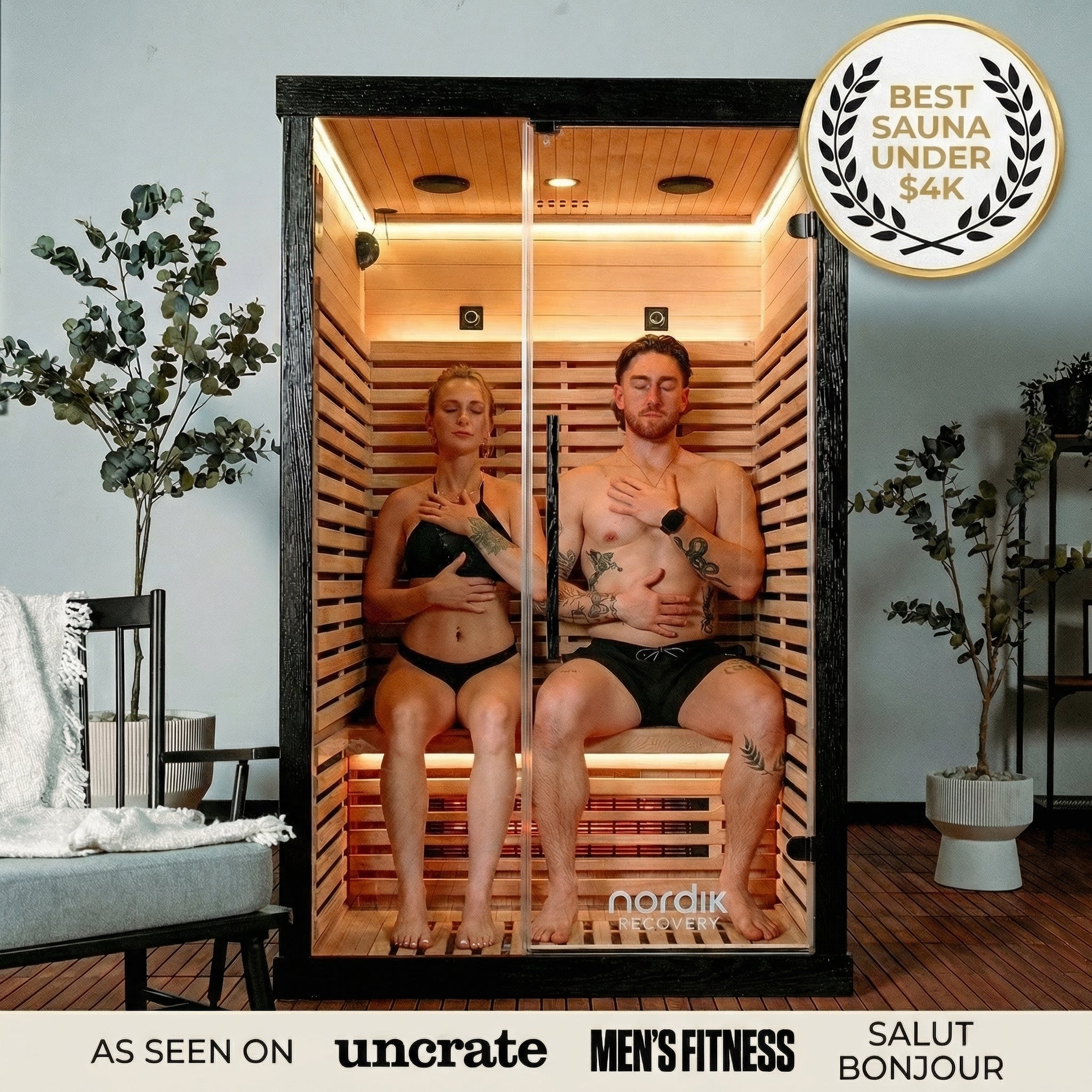 Nordik Recovery 2-Person Infrared Sauna 2.0