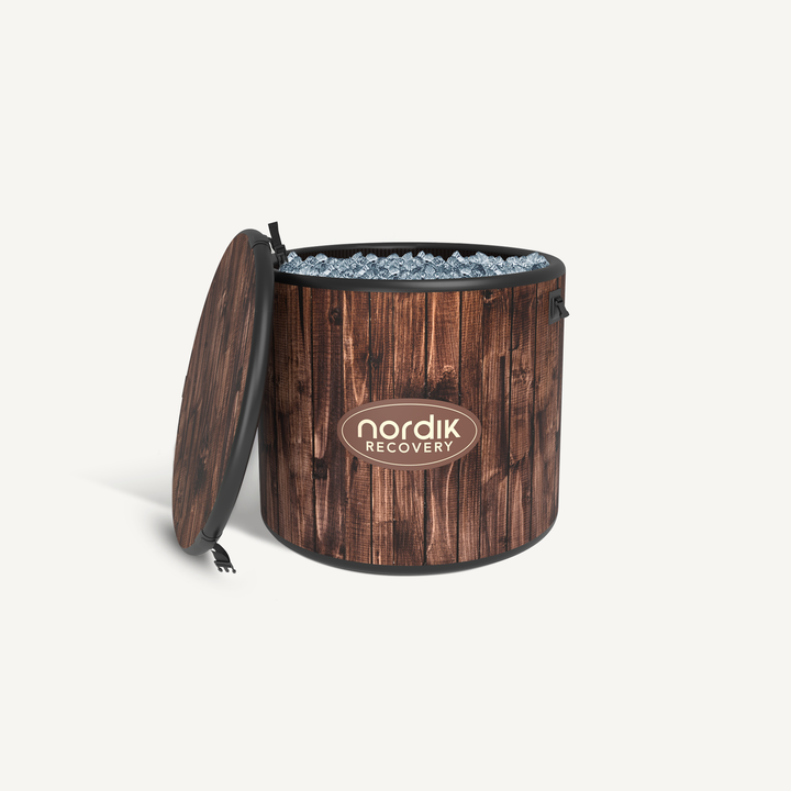 Nordik Recovery Cold Plunge Barrel - Brown